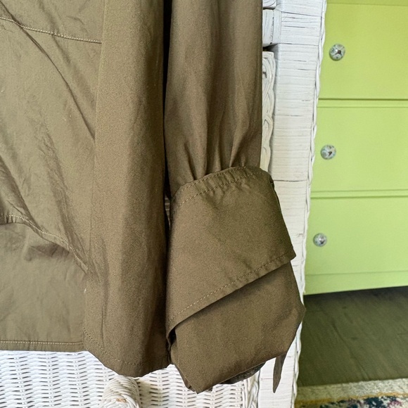 Madewell Olive Green Button-Down Shirt - Picture 2 of 3